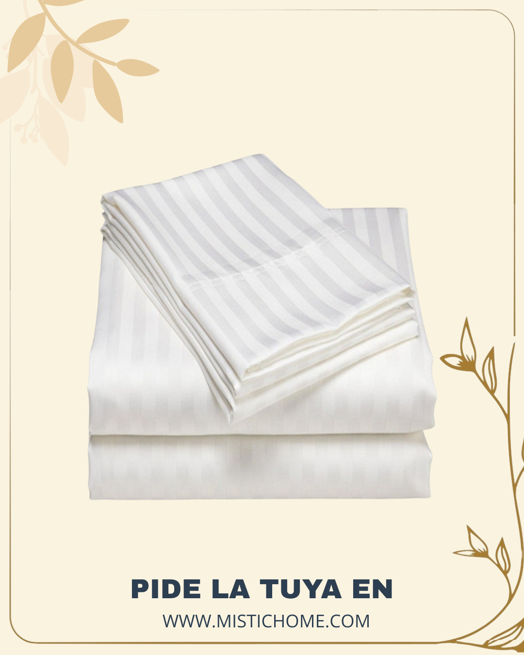 Juego De Sabana Premium Hotelera 140x190