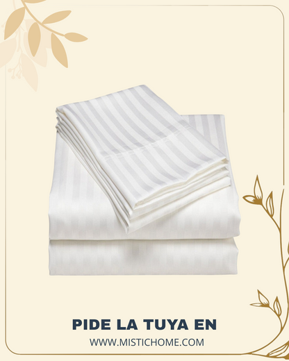 Juego De Sabana Premium Hotelera 140x190